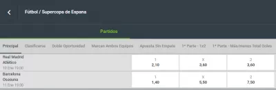 Apuesta 1x2