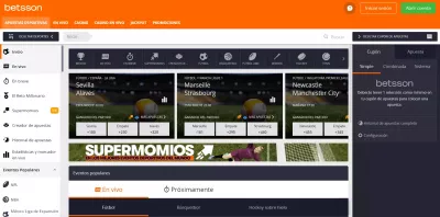 Home Betsson México