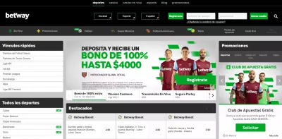 Home Betway México