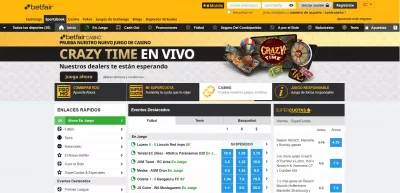 Home Betfair México