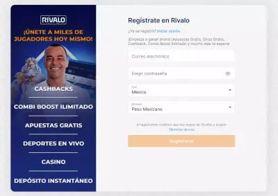 Rivalo México Registro